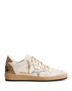 Golden Goose Women's Ball Star Glitter Low Top Sneakers Golden Goose Ball Star, Galeries Lafayette, Low Top Sneakers, Golden Goose, Low Top, Top Sneakers, Air Jordans, Baskets, Glitter