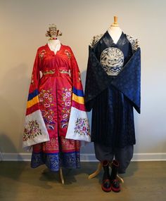 [Korean Wedding Paebaek Premium Costume Rental] Korean Wedding Paebaek, Korean Costume Traditional Clothes, Korean Hanbok Couple, Blue Harajuku Cosplay Costume For Fantasy Events, Korean King Traditional Clothes, Womens Costumes, Korean Wedding, Women's Costumes, Red Wedding