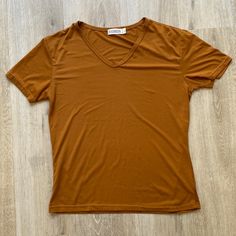 Size S Classic Brown Tops For Spring, Classic Brown T-shirt For Summer, Basic Brown Tops For Spring, Caramel Color, New Color, Caramel, Tee Shirts, Mens Shirts, Man Shop