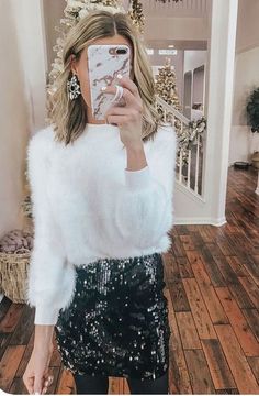 Simple Christmas Outfits, Christmas Outfits Dressy, Christmas Clothing Ideas, Moda Paris