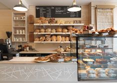 a bakery filled with lots of baked goods