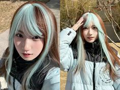 Full Custody, Mint Choco, Mint Hair, Cute Hair Colors, Penteado Cabelo Curto