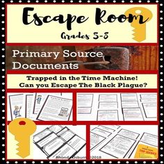 the escape room guide for primary school students to learn how to write and use it