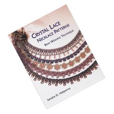 the front cover of crystal lace necklace patterns