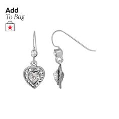 in stock Elegant Adjustable Heart Dangle Earrings, Adjustable Heart Charm Drop Earrings Jewelry, Elegant Adjustable Heart Earrings, Adjustable Silver Heart Earrings, Elegant Adjustable Heart Beads Earrings, Adjustable Heart-shaped Wedding Earrings, Heart Drop Earrings, Online Earrings, Crystal Heart