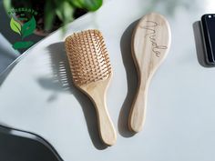 Elevate your hair care routine with our Eco-Friendly Hair Care Set, featuring a high-quality bamboo brush and comb. Designed for everyday use, this set is crafted from sustainable materials, ensuring you can care for your hair while being kind to the environment. The bamboo brush gently detangles without causing breakage, and the comb is perfect for styling and precision. Lightweight and durable, this set is ideal for all hair types and offers a natural touch to your self-care routine. Refund & Returns: 🔄 We accept refunds if the item arrives defective, up to 7 days from the date of delivery. Please note that we do not accept returns for size-related issues or any damages caused by the buyer. Processing & Delivery: 🚚 We process orders within 1-3 business days, and delivery typically take Brush And Comb, Bamboo Brush, Wooden Comb, Styling Brush, Hair Care Routine, All Hair Types, Self Care Routine, Sustainable Materials, Hair Types