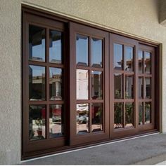 Door Next To Window, Timber Window Frames, Window Design Ideas, Balcony Glass Design, Window Glass Design, Window Grill Design Modern