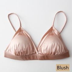 Awulook French Style Women Silk Bra