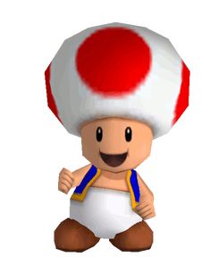 an image of a cartoon character wearing a mushroom hat