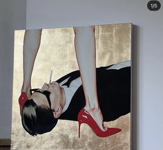 Nude Art Ideas Easy, Unique Canvas Painting Ideas, Classy Paintings, Unique Canvas Painting, Portrait Palette, Kaleidoscope Eyes, Portrait Artists, Modern Portraits, Professional Portrait