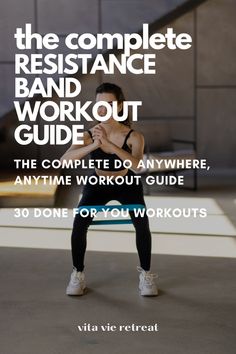 the complete resistance band workout guide