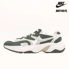 Nike AL8 'Vintage Green White' FJ3794-300 Vintage Running Sneakers, Nike Al8, Nike, Green, White