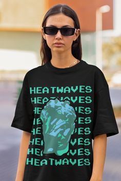 Glass Animals Heat Waves Shirt, Glass Animals Alternative,Indie Tshirt, Dave Bayley Fan Tees, Glass Animals Retro 90s Sweater, Glass Animals * 100% ring-spun cotton* * Fabric weight: 4.5 oz/y² (153 g/m²) * Pre-shrunk for extra durability * Shoulder-to-shoulder taping Washing & care instructions: Machine wash cold, inside-out, gentle cycle with mild detergent and similar colors. Use non-chlorine bleach, only when necessary. No fabric softeners. Tumble dry low, or hang-dry for longest life. Cool i Glass Animals Heat Waves, Indie Tshirt, Dave Bayley, Alternative Indie, Heat Waves, 90s Sweater, Glass Animals, Retro 90s, Retro Tshirt