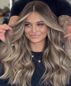 Brown Hair With Ash Blonde Highlights, Light Brunette Hair, Ash Blonde Hair Colour, Hair Blond, Brunette Hair With Highlights, Brown Hair With Blonde Highlights, Hair Color Light Brown, Brunette Balayage Hair, Hair Done