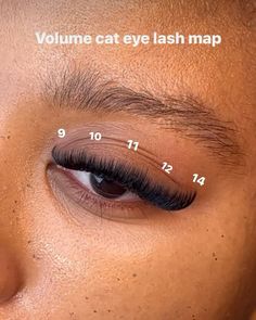 Lash extensions, cat eye, volume, hybrid Light Wispy Hybrid Lash Extensions, How To Hybrid Lash Extensions, Lashes For Cat Eye, 10mm Lash Extensions, Lash Map Cat Eye Volume, Simple Lash Map, Lash Extensions For Beginners, Cat Eye Lashes Mapping, Cat Lashes Extensions