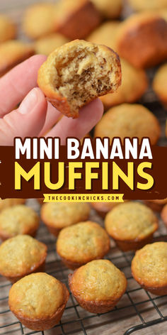 This Mini Banana Muffins is an easy to make recipe that is perfect for your breakfast on the go options. This classic banana bread that is made into small sizes will sure family favorite especially for kids. This quick bread is moist and flavorful that is the best simple back to school recipe that you can prepare for everyone. Hostess Mini Muffin Recipe, Easy Banana Bread Muffins Quick, Homemade Mini Muffins Kids, Mini Muffins Recipes Easy, Diy Mini Muffins For Kids, Mini Banana Nut Muffins, Homemade Mini Muffins, Mini Muffins For Kids, Banana Baked Goods