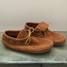 These Are Amazingly Comfortable, I Am A 7-8 And These Fit Just Slightly Snug - But They Are Beautiful And So Comfortable! New Without Tags Casual Closed Toe Moccasins With Woven Sole, Casual Suede Moccasins With Round Toe, Bohemian Slip-on Moccasins For Fall, Bohemian Moccasins With Rubber Sole And Round Toe, Casual Moccasins With Soft Sole And Closed Toe, Bohemian Moccasins With Rubber Sole, Casual Closed Toe Moccasins With Soft Sole, Casual Soft Sole Closed Toe Moccasins, Casual Slip-on Moccasins With Soft Sole