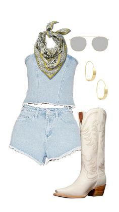 Gig Outfit, Country Summer Outfits, Cute Western Outfits, Concert Outfit Ideas