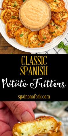 this classic spanish potato fritters recipe is the perfect appetizer for any special occasion