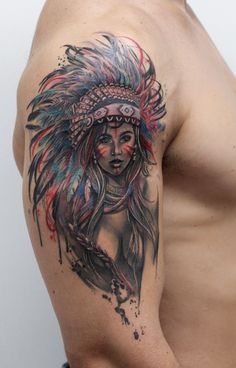 100+ Best Tattoos Of All Time - TheTatt Back Of Neck Tattoos For Women, Sparrow Tattoo Design, Female Warrior Tattoo, Tattoo Pics, Bari Italy