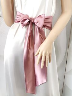 If you would like this belt in a different length or width, please, write to us. The dark pink wide satin belt. This extra long sash is 3 inches wide and 100 inches long. Belt material: stretch satin. The satin belt is available in the following colors: 1 White 2 Ivory 3 Champagne 4 Beige 5 Peach 6 Light pink 7 Pink 8 Lilac 9 Dark pink 10 Red 11 Burgundy 12 Terracotta 13 Gray 14 Dark brown 15 Black  16 Dark green 17 Sky blue 18 Royal blue 19 Navy blue  20 Aqua blue Elegant Fitted Pink Sashes, Satin Bridal Belt For Party, Satin Bridal Belt For Bridesmaids, Pink Elegant Sash For Formal Occasions, Bridesmaid Satin Sash With Bow, Satin Sashes For Bridesmaids, Bridesmaid Sash With Satin Bow, Pink Bridal Belt With Sashes For Party, Bridesmaid Satin Sash With Satin Bow