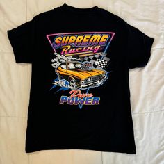 Dom Supreme Racing Hot Rod Car Race Graphic Tee Shirt T-Shirt Men Sz Medium Brand: Dom Size : Medium Description: Black Tee With Neon Racing Graphics Condition: Nwot Measurements In Pictures All Offers Welcome - The More In Your Bundle, The Cheaper Ill Go Per Item. Racing Graphics, Alien Shirt, Dri Fit Shirt, Hot Rods Cars, Graphic Tee Shirt, Athletic Shirts, Tour Shirt, T Shirt Men, Graphic Tee Shirts