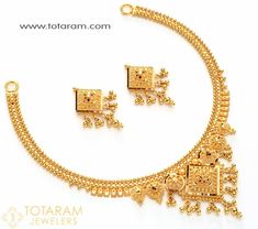 Neklesh Jewellery Gold, Necklace Set Gold, 22k Gold Necklace, Temple Jewelry Necklace, Gold Necklace Indian, 22k Gold Jewelry, Gold Mangalsutra Designs, Gold Necklace Indian Bridal Jewelry, Gold Jewelry Stores