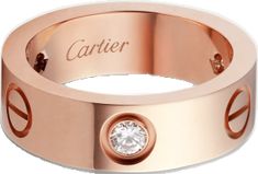 Love Ring, Rose Gold Diamonds, Gold Set, Brilliant Cut Diamond, Pink Gold, 18k Rose Gold, Cartier, Pink And Gold, Gold Diamond