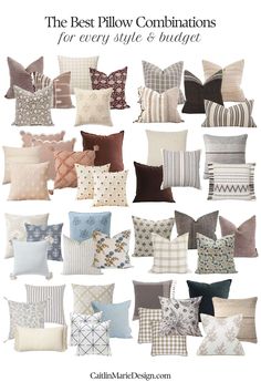 the best pillow combinations for every style and budget