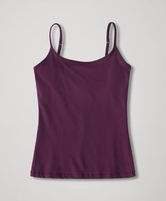 Women's Winter Bloom Everyday Shelf Bra Camisole L. Super soft organic women's Everyday Shelf Bra Camisole from Wear PACT. Fair Trade Factory. GOTS Certified Organic Cotton Basic Sleeveless Top With Adjustable Straps, Basic Tank Top With Adjustable Straps, Sleeveless Top With Adjustable Straps For Everyday, Fitted Purple Top With Adjustable Straps, Purple Camisole Top With Built-in Bra, Purple Spaghetti Strap Top With Built-in Bra, Purple Spaghetti Straps Top With Built-in Bra, Purple Cotton Camisole Top, Fitted Purple Cotton Camisole