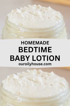 Homemade baby lotion is exactly what every parent needs to have on hand for the nighttime routine. Made with soothing ingredients and calming essential oils, this sleep rub is perfect for a healthy night’s sleep. How To Make Lotion Diy, Natural Baby Lotion, Lotion Making, Sage Recipes, Baby Acne, Baby Bedtime