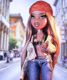 Bratz Bratz Doll Yasmin Aesthetic, Bratz Lookbook, Black Bratz, Doll Hairstyles, Bratz Aesthetic