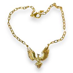 Phoenix Necklace | Jagged Halo Jewelry | Wolf & Badger Elegant Gold Jewelry With Bird Design, Yellow Gold Bird Design Pendant Jewelry, Gold Pendant Necklace With Bird Design, She Is Water, Mythical Bird, Halo Jewelry, Phoenix Necklace, April Birthstone Jewelry, March Birthstone Jewelry