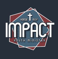 the impact youth ministry logo on a dark background