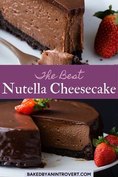 This Nutella Cheesecake tastes like it came from a gourmet bakery. It’s decadent, creamy, and full of Nutella flavor.