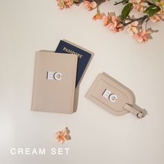 "- Personalized Passport Holder & Luggage Tag Set - Passport Holder features 2 card holders slots & 2 large slots - Luggage Tag features a contact card inside and buckle loop - 5 leather color options - Terracotta, Navy, Matcha, Cream & Latte - 12 design colorways to choose from (Please refer to the last photo) ♦ SIZES: ♦ Passport Cover - approx. 8.5\" x 6\" opened Passport Cover - approx. 4.25\" x 6\" closed Luggage Tag - (w/o loop) 4.5\" x 2.75\" (Our passport & tag set is priced at 20% off compared to if you purchase the passport and tag separately) ♦ ORDER WORK FLOW: ♦ In the personalization box on the right, please add your complete customization details. We will produce & ship in 3-5 business days. WE DO NOT SEND DIGITAL MOCK-UPS so we can produce and ship orders quickly. We can crea Travel Wallet With Card Slots In Cream Color, Cream Travel Wallet With Card Slots, Beige Rectangular Card Holder For Travel, Honeymoon Gift Ideas, Matcha Cream, Business Birthday, Photo Sizes, Travel Card, Contact Card