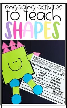 an engaging activity to teach shapes