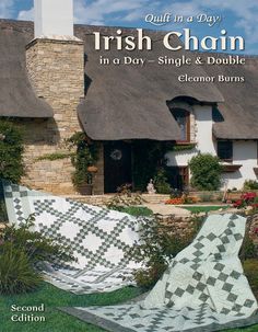 the cover of quilt in a day irish chain