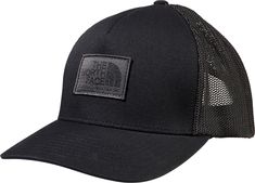 This classic-fit Trucker Hat is a versatile, trucker-style cap that comes in an array of high-contrast colors to keep you looking good and your campsite hair under wraps. Fit & Design: Adjustable trucker hat Breathable mesh backing Plastic adjustable closure TNF® patch on front Technology: Flexfit 110 Tech achieves a shape that fits comfortably Black The North Face Hats For Outdoor Activities, Adjustable The North Face Hat With Curved Brim, Adjustable Curved Brim Hat By The North Face, Looking Good, High Contrast, North Face Mens, Contrasting Colors, North Face, Trucker Hat