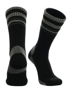 Merino Wool Hiking Socks Crew Length Gray Sports Socks For Winter, Gray Sweat-resistant Socks, Comfortable Sweat-resistant Gray Socks, Comfortable Fade-resistant Gray Socks, Black Winter Outdoor Socks, Black Outdoor Winter Socks, Functional Sweat-resistant Gray Socks, Functional Sweat Resistant Gray Socks, Functional Gray Sweat-resistant Socks