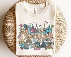 Disneyland Resort Happiest Place on Earth Vintage Shirt Magic - Etsy Earth Vintage, Disney Trip Shirts, Disneyland Shirts, Disney World Shirts, Family Birthday, Happiest Place On Earth, Family Birthdays, Disneyland Resort, Mens Long Sleeve Tee