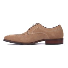 Calvert is the ultimate suede lace-up shoe that effortlessly transitions from casual to formal wear. Crafted from rich, supple suede in a variety of colors, this must-have shoe offers a timeless silhouette with a stylish edge. Its versatile design ensures you can dress up or down with ease, making it a staple for any wardrobe. Whether for a business meeting or a casual outing, Calvert combines classic sophistication with modern flair, providing both elegance and comfort. Business Casual Plain Toe Oxfords With Suede Lining, Classic Suede Dress Shoes For Semi-formal Occasions, Suede Wingtip Oxfords For Business Casual, Classic Suede Lace-up Oxfords, Classic Suede Lace-up Shoes With Plain Toe, Semi-formal Suede Wingtip Leather Shoes, Semi-formal Suede Dress Shoes With Moc Toe, Business Casual Dress Shoes With Suede Lining, Classic Suede Oxfords For Business Casual