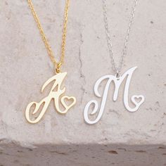 ✨ Introducing the stunning Initial Letter Necklace—a dazzling piece that adds a personal touch to your style! ✨ 🌟 Personalized Charm: Each necklace is delicately crafted to resemble your chosen initial, culminating in an adorable heart-shaped pendant. 💎 Alphabet Variety: Available for all letters from A to Z, ensuring everyone can find their perfect match. ✨ Elegant Finishes: Choose between radiant gold for warmth and luxury or timeless silver for purity and versatility. 🌈 Embrace the essence Adjustable Clavicle Chain Necklace For Personalized Gift, Mother's Day Gift Initial Pendant Necklace With Clavicle Chain, Mother's Day Monogram Initial Pendant Jewelry, Monogram Jewelry For Valentine's Day Personalized Gift, Monogram Jewelry For Personalized Valentine's Day Gift, Initials Necklace For Mother's Day, White Heart-shaped Jewelry Gift, Monogram Necklace For Mother's Day, Mother's Day Initial Pendant Necklace With Adjustable Chain