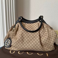 Gucci Boho Shoulder Bag, Dust Bag, Comes With Original Box New. New. No Rips, No Stains, Never Used. Gucci Boho: 13.5 Base, Handle Drop 5.5, Width 15 In Rare Bag! Final Sale. Boho Shoulder Bag, New Y2k, Y2k Early 2000s, Early 2000s, New New, Gucci Bag, Final Sale, Original Box, Dust Bag