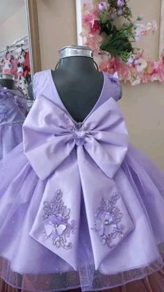 cute dresses for little princesses African Kids Clothes, Doll Fancy Dress, Kids Party Wear Dresses, Diy Hair Accessories Ribbon, Fabric Flower Tutorial, Kids Frocks Design