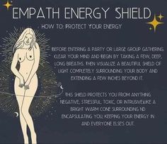 Energy Shield, Art Spirituality, Empath Energy, Intuitive Empath, Protect Your Energy, Spiritual Journals, Witch Spirituality, Witchcraft Spell Books, Energy Art