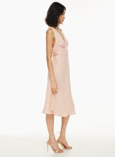 Wilfred ORCHESTRA DRESS | Aritzia US Aritzia Orchestra Dress, Elegant V-neck Crepe Midi Dress, Elegant Midi Dress With Surplice Neckline For Brunch, Elegant V-neck Midi Dress For Daywear, Elegant Viscose V-neck Dress, Elegant Viscose Midi V-neck Dress, Feminine Midi V-neck Dress For Daywear, Feminine Midi Dress With Flattering Silhouette, Pre-draped V-neck Dress For Work