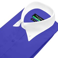 Men's Royal Blue Plain Button Down Collar Polo Dress Shirts 100% Cotton Collar Style: Polo Kent Collar Shirt/ Pointed Collar/ Oxford Collar Shirt/ Button Down Collar Shirt Hand-Made on Order Pockets: Without pocket (Chest pocket can be added on request) Fabric: 100% Egyptian cotton, Pure Cotton soft & comfortable fabric Sleeves: Full Sleeves/ Long Sleeves -Fine stitched (20-21 stitches per inch) -Cleanly finished buttonholes -Flat Felled Seams -Hand cut and sewed individually -High-quality tailoring Cuff: Single cuff - cufflinks can also be used (These shirts are made with a single cuff. For a double cuff, please leave us a message) The shirt has one small button on each collar tip for fastening. The Button down collar is characterized by two buttons at the end of the collar points. They a Casual Grooms, Dinner Wear, Flat Felled Seam, Collar Polo Shirt, Collar Tips, Polo Shirt Dress, Button Holes, Wedding Shirts, Blue Polo