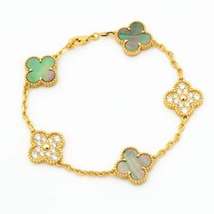 CLOVER BRACELET – Page 3 – 79karat.co Jewelry Queen, Clover Bracelet, Dope Fits, Summer Capsule Wardrobe, Stylish Jewelry, Turks And Caicos Islands, Real Gold, Capsule Wardrobe, Pink And Gold