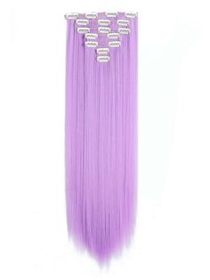 Purple Extensions, Purple Hair Extensions, Purple Collar, Violet Purple, Clip In Hair Extensions, Purple Hair, 5th Birthday